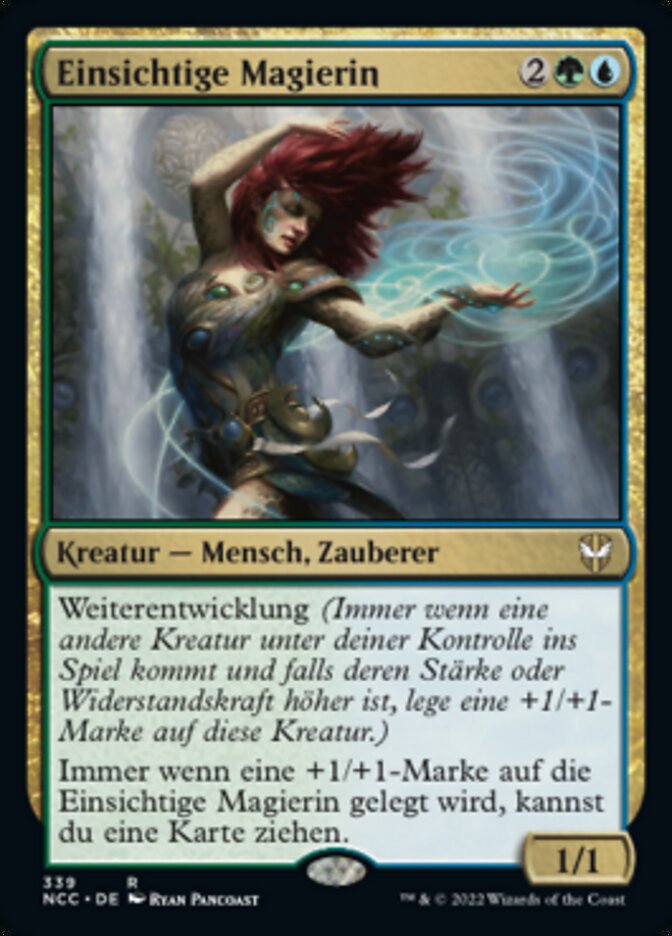 Einsichtige Magierin