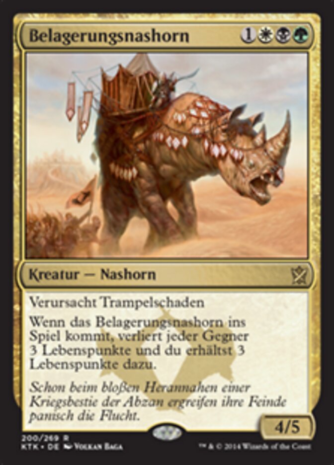 Belagerungsnashorn