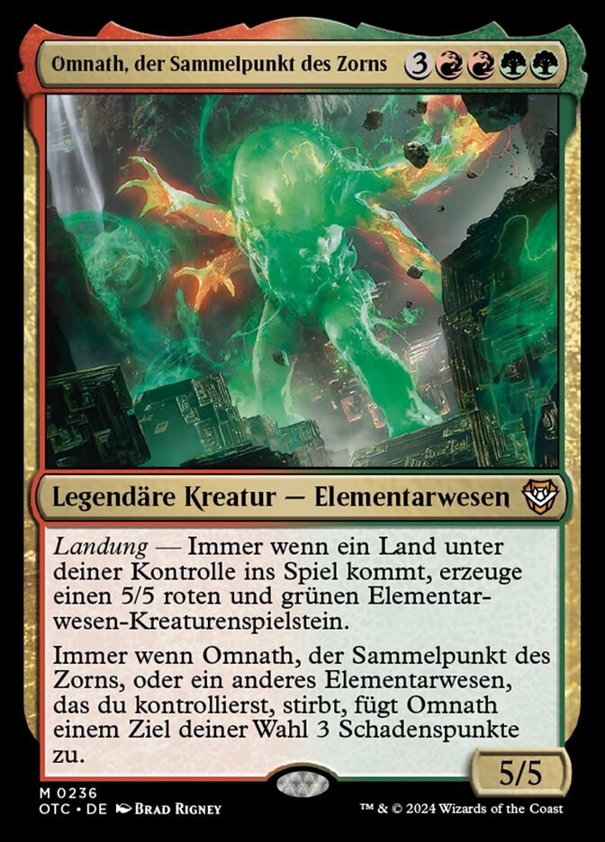 Omnath, der Sammelpunkt des Zorns
