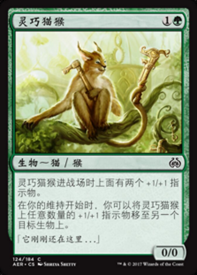 灵巧猫猴