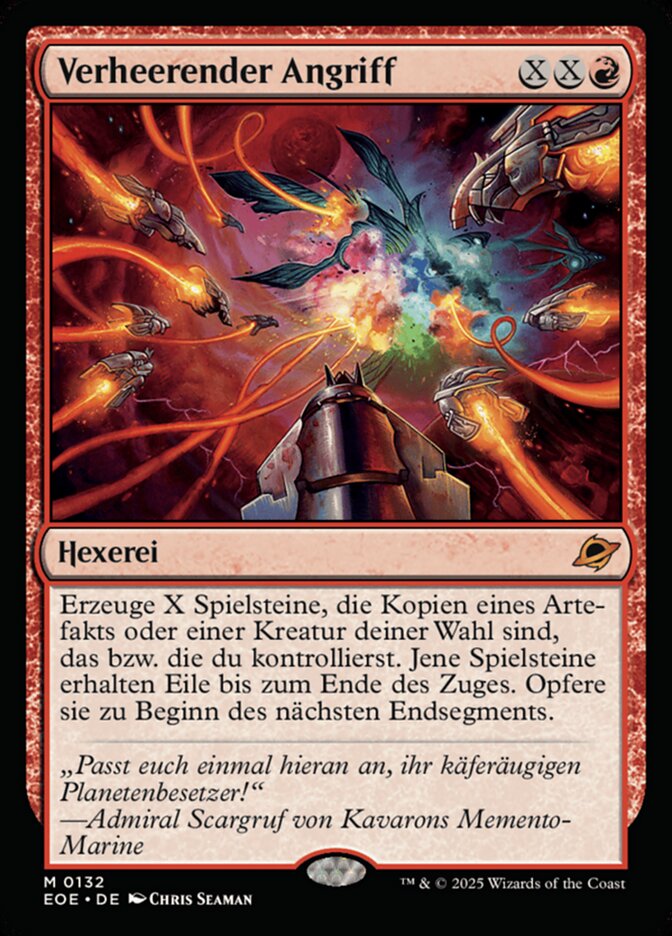 Verheerender Angriff