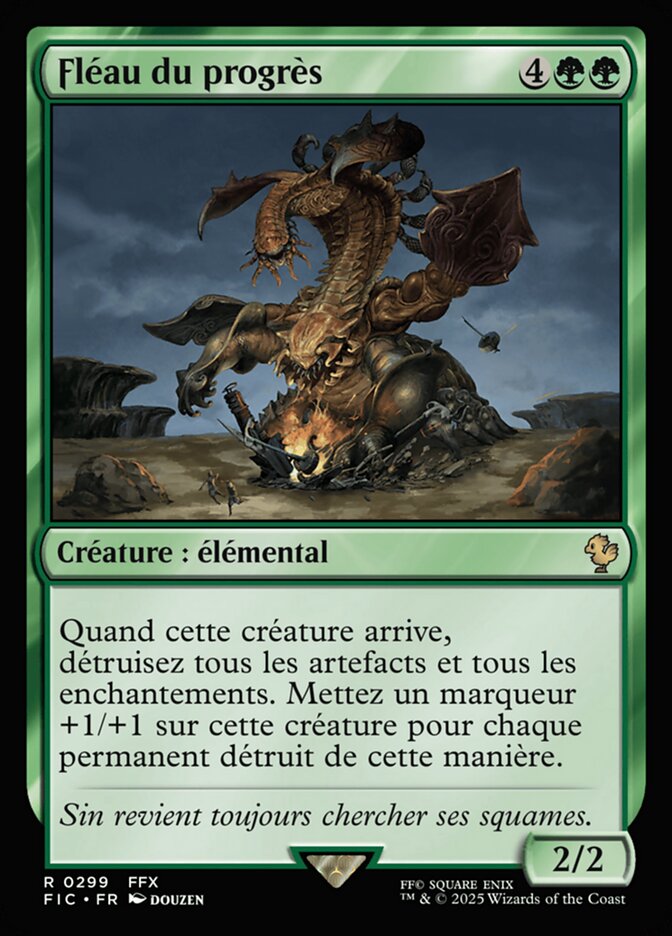 Fléau du progrès