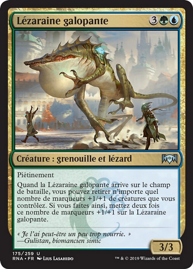 Lézaraine galopante