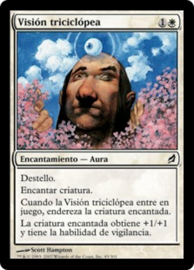 Visión triciclópea