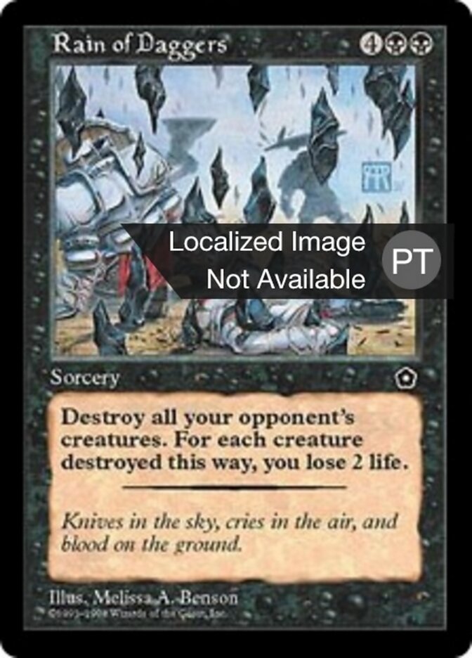 Rain of Daggers