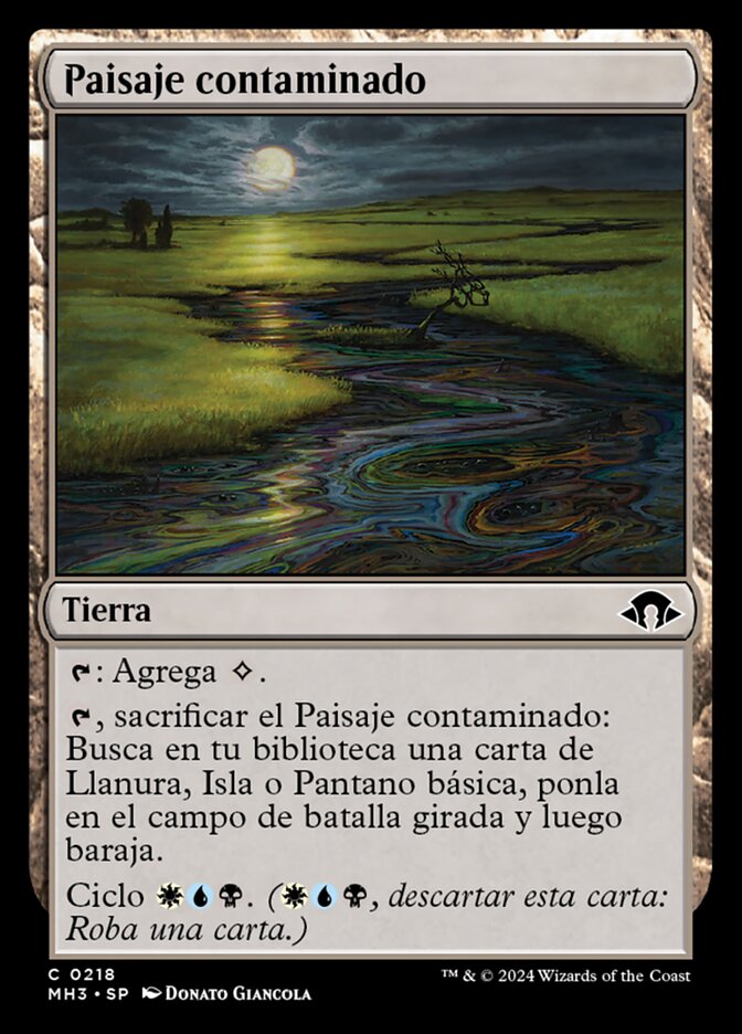 Paisaje contaminado