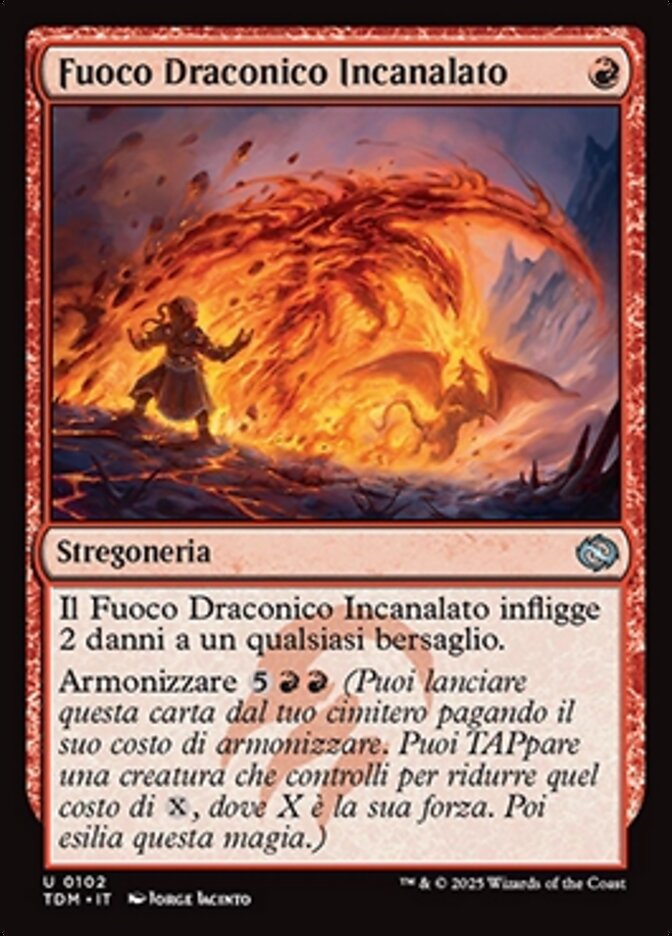 Fuoco Draconico Incanalato