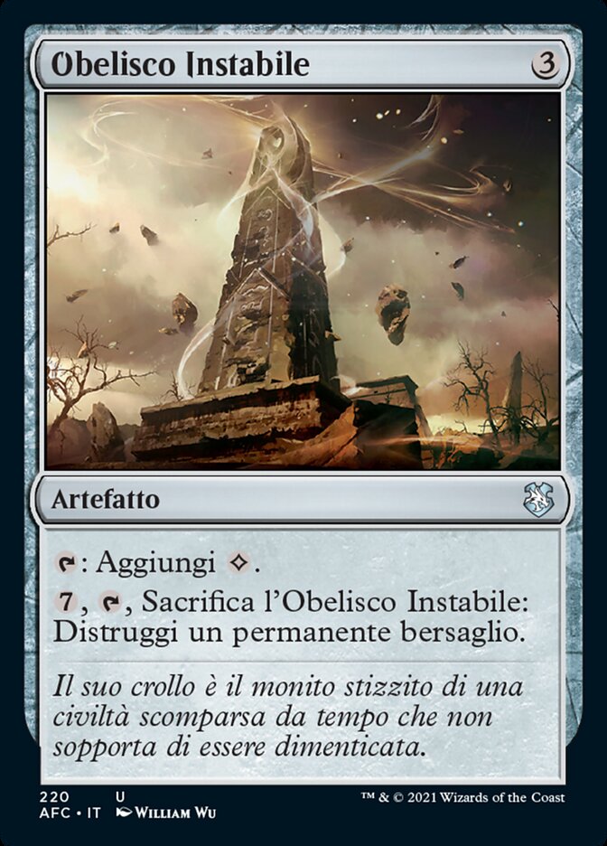 Obelisco Instabile