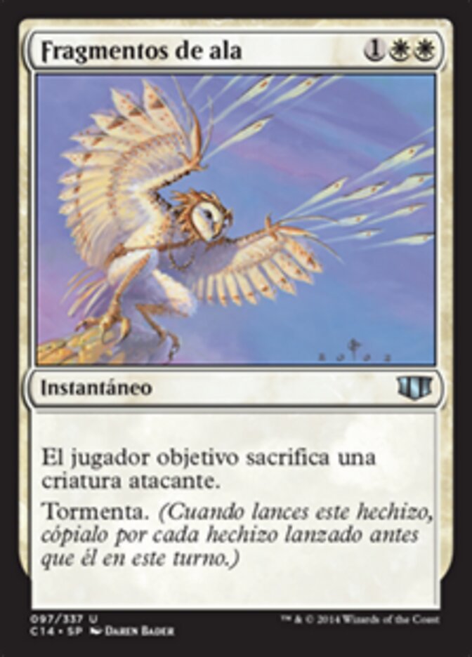 Fragmentos de ala