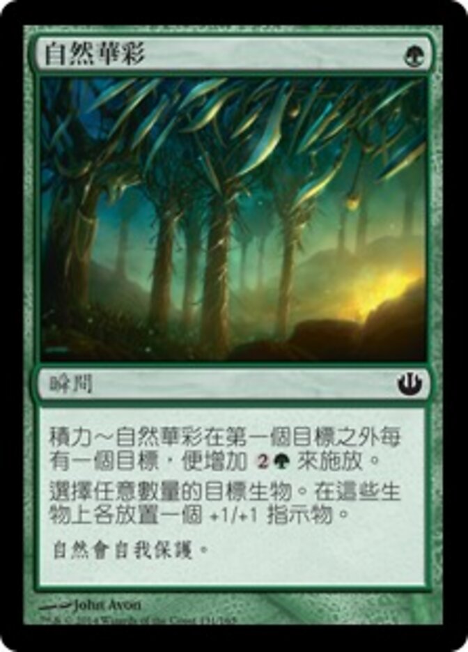 自然華彩