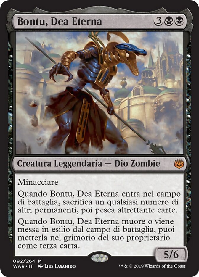 Bontu, Dea Eterna