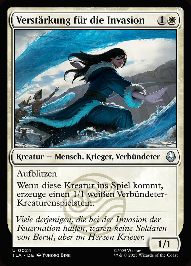 Verstärkung für die Invasion