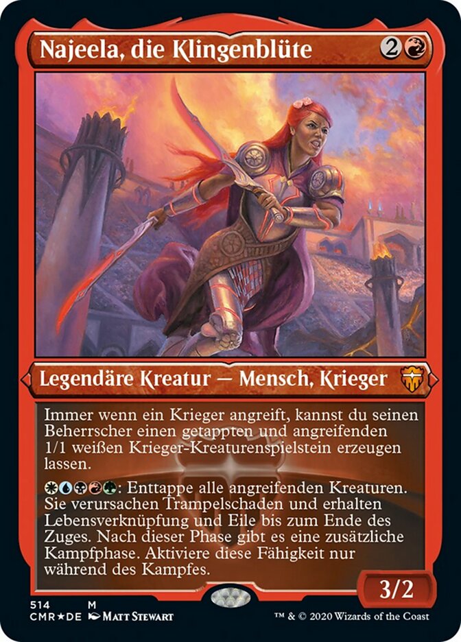 Najeela, die Klingenblüte