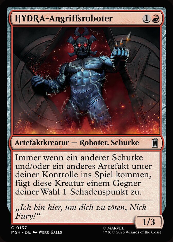HYDRA-Angriffsroboter