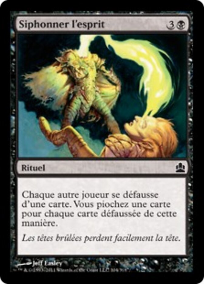 Siphonner l'esprit