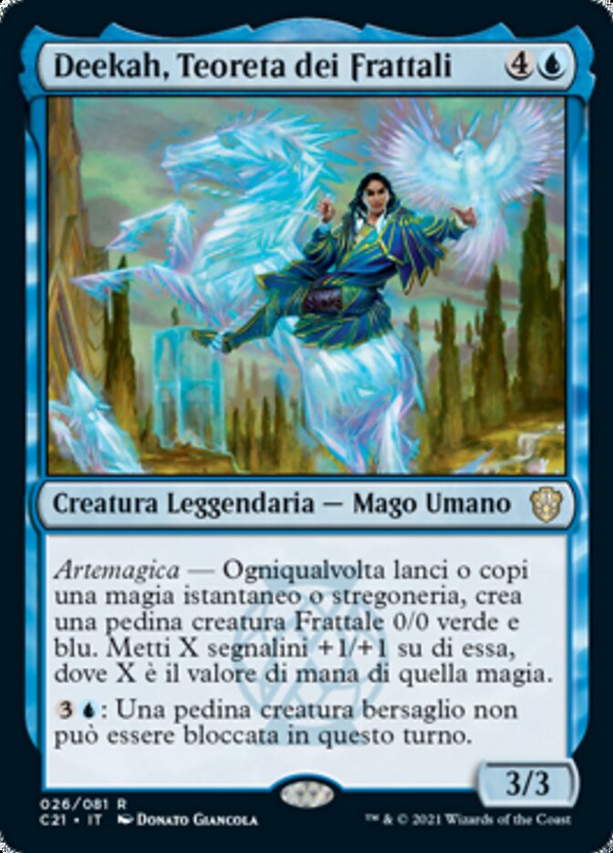 Deekah, Teoreta dei Frattali