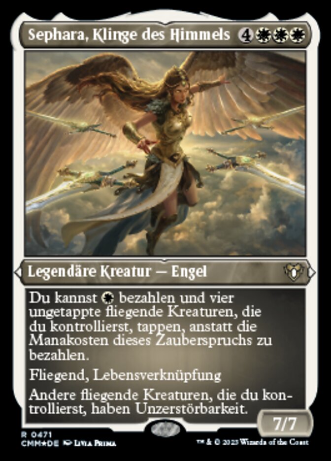 Sephara, Klinge des Himmels