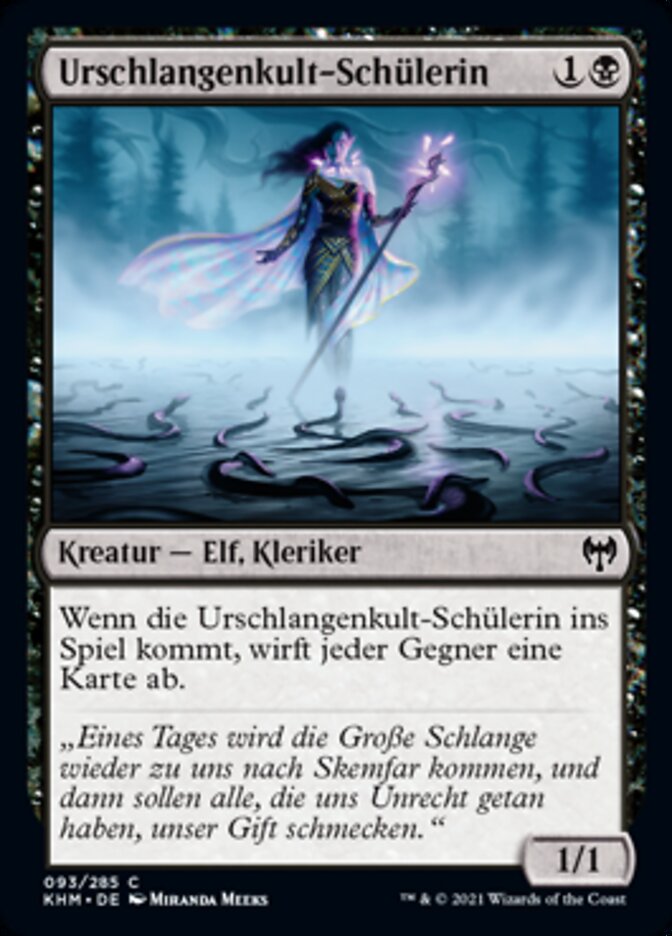 Urschlangenkult-Schülerin