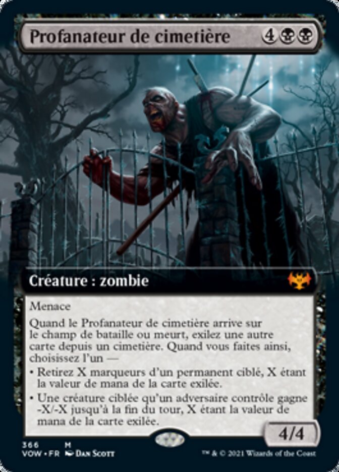 Profanateur de cimetière