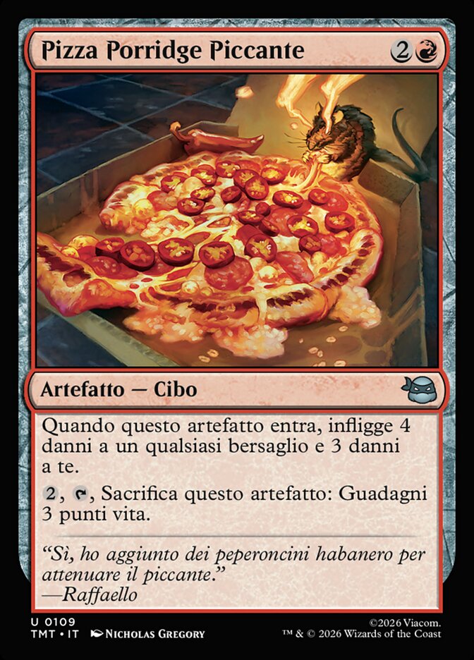 Pizza Porridge Piccante