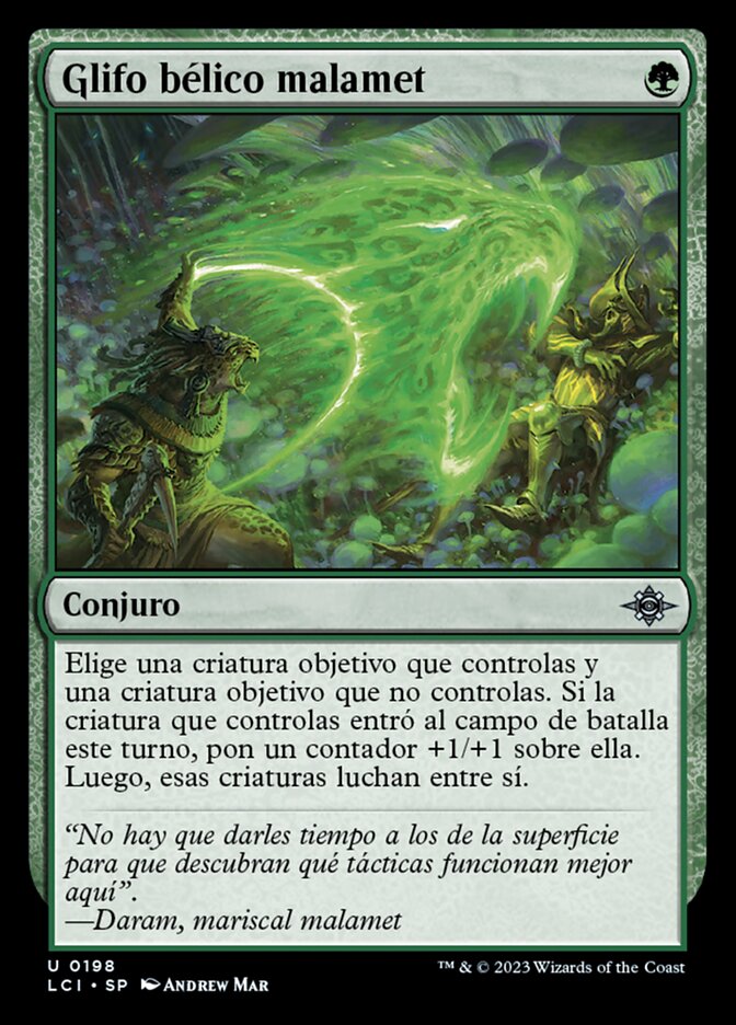 Glifo bélico malamet