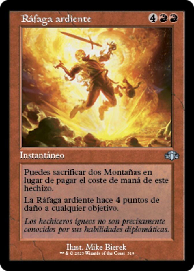 Ráfaga ardiente