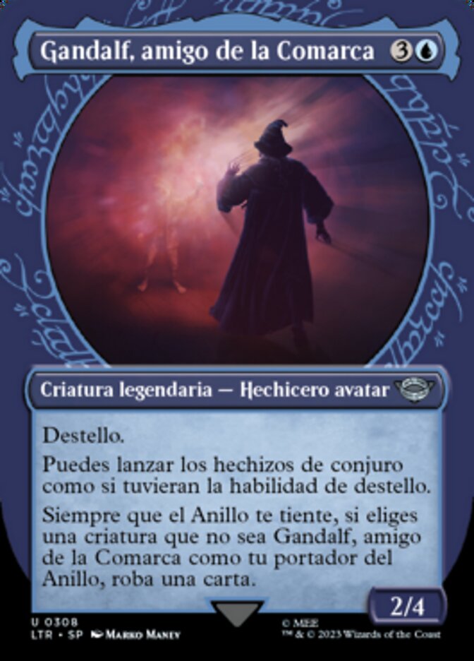 Gandalf, amigo de la Comarca