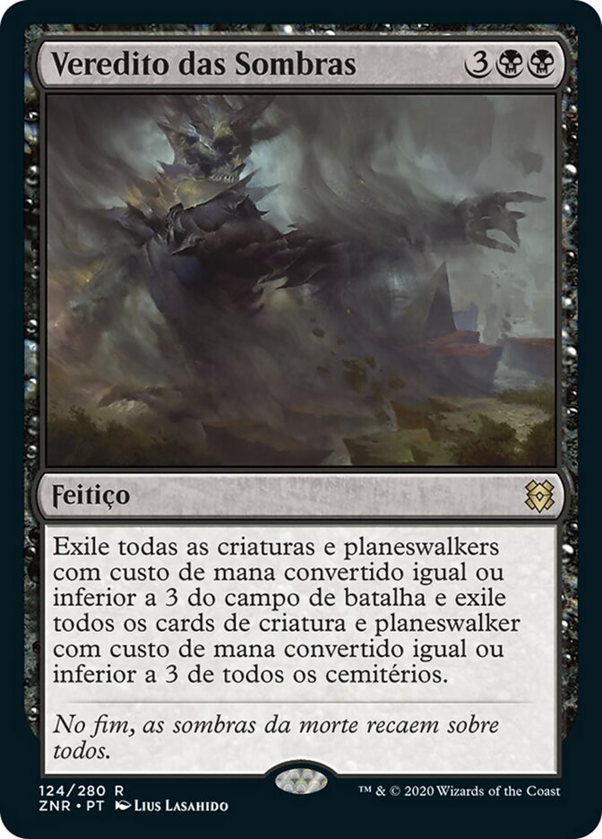 Veredito das Sombras