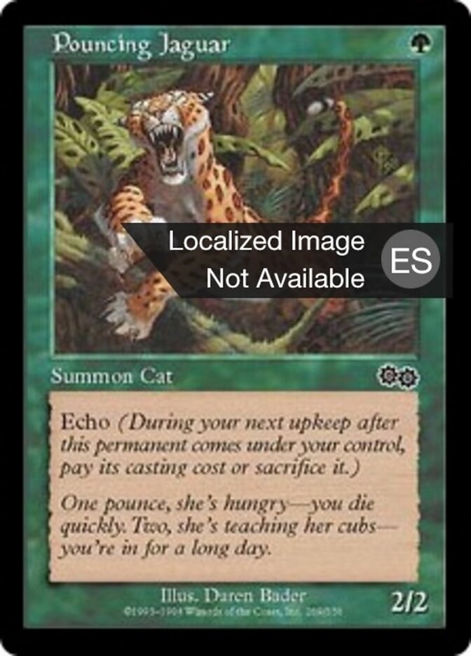 Jaguar saltando