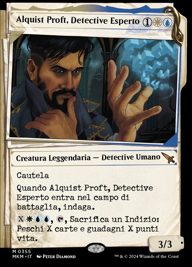 Alquist Proft, Detective Esperto