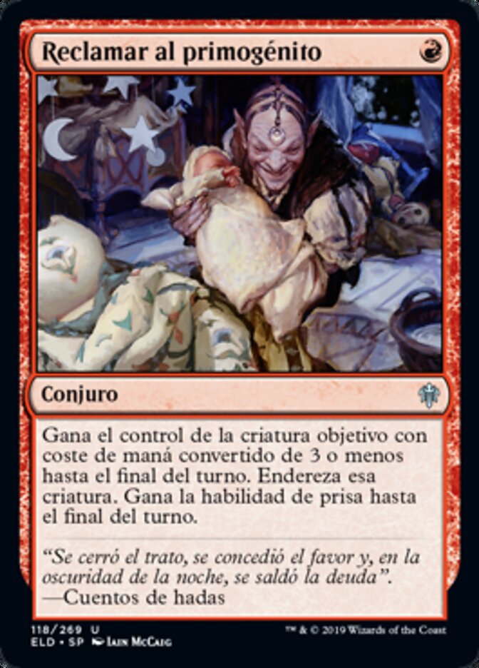 Reclamar al primogénito