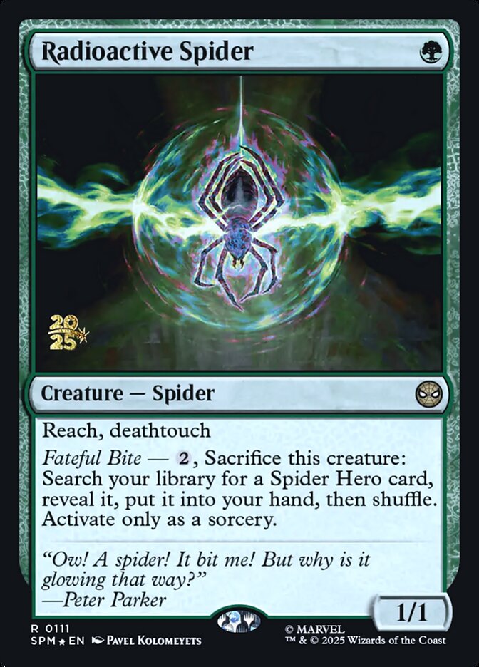 Radioactive Spider