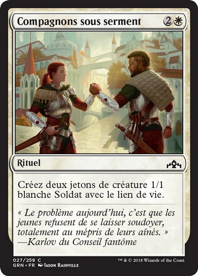 Compagnons sous serment