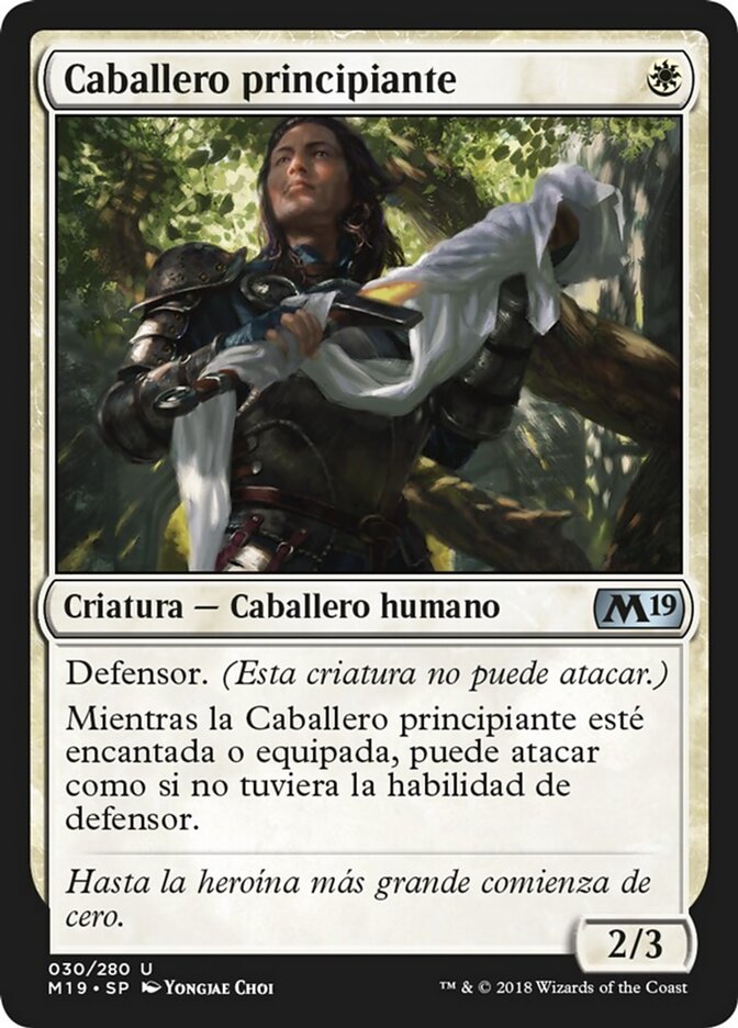 Caballero principiante