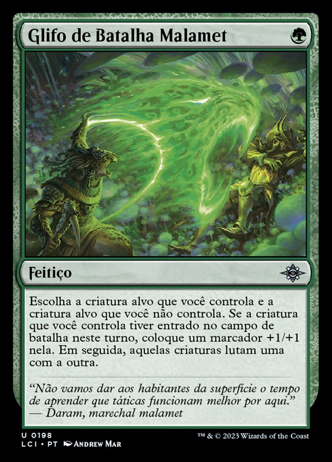 Glifo de Batalha Malamet