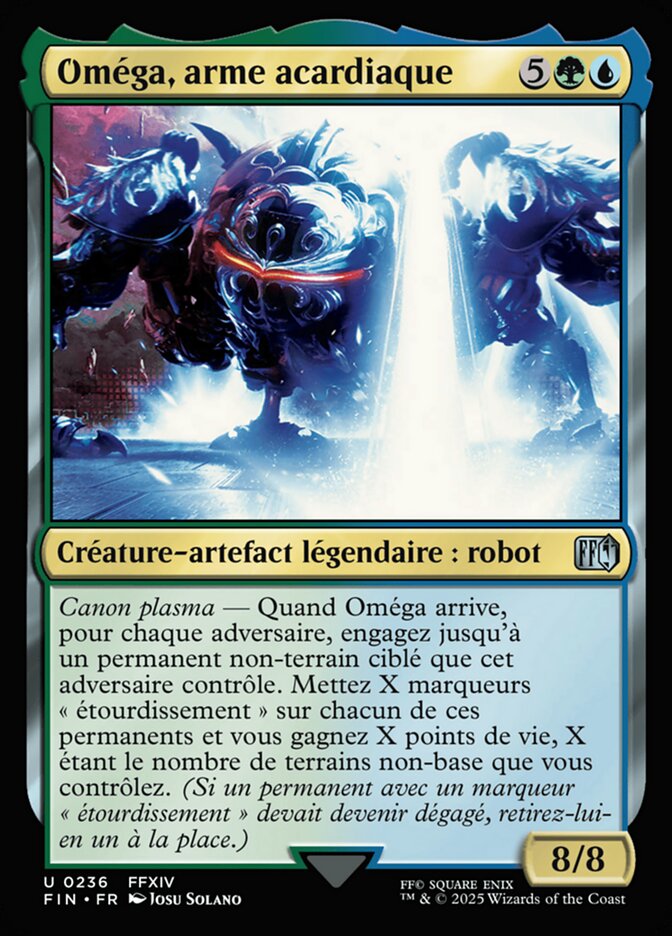 Oméga, arme acardiaque