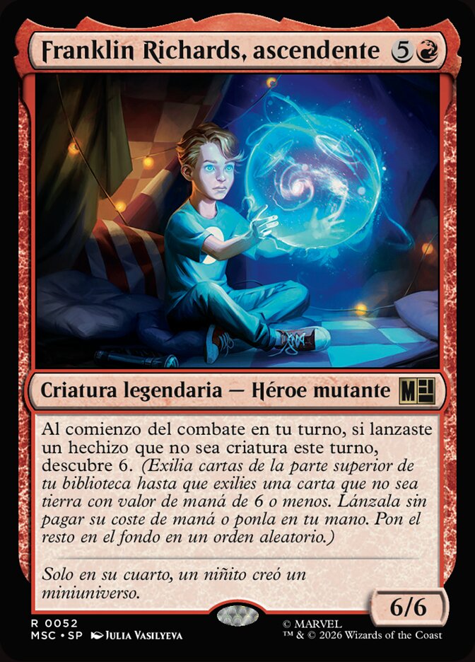 Franklin Richards, ascendente