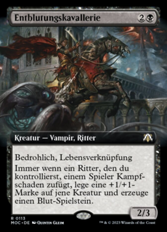 Entblutungskavallerie
