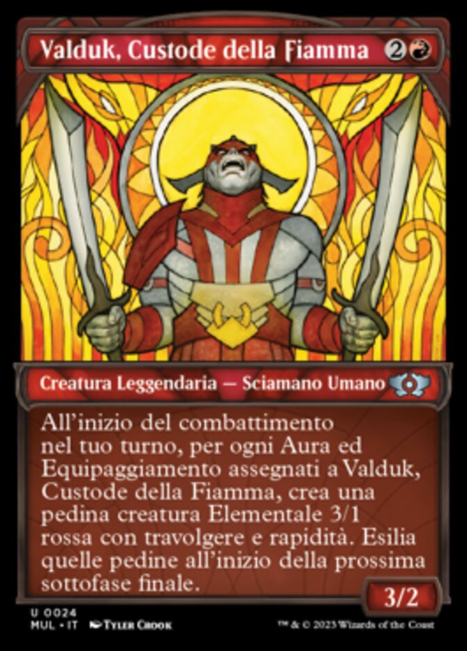Valduk, Custode della Fiamma