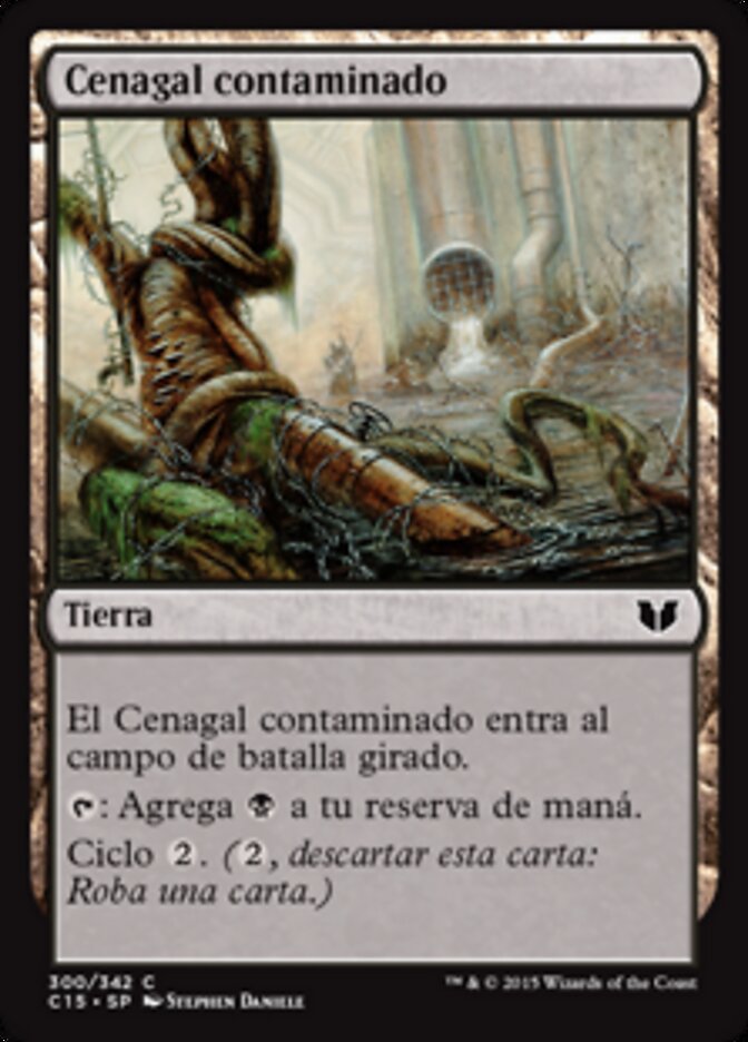 Cenagal contaminado