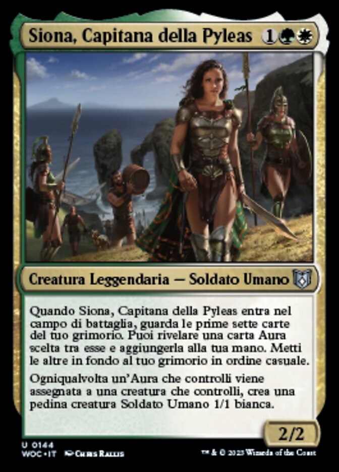 Siona, Capitana della Pyleas
