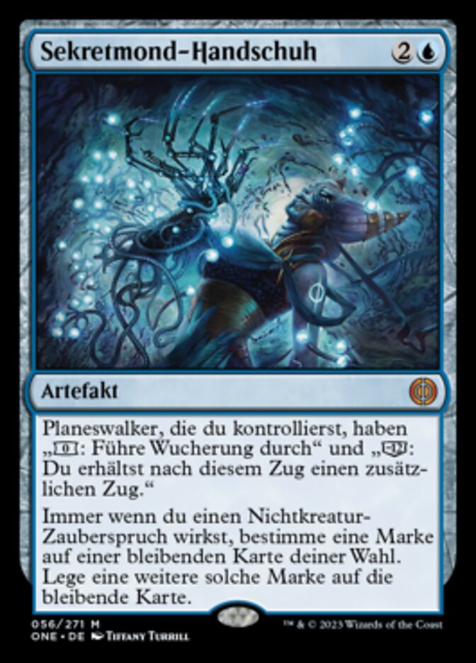 Sekretmond-Handschuh