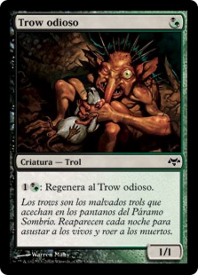 Trow odioso