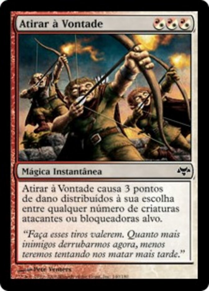 Atirar à Vontade