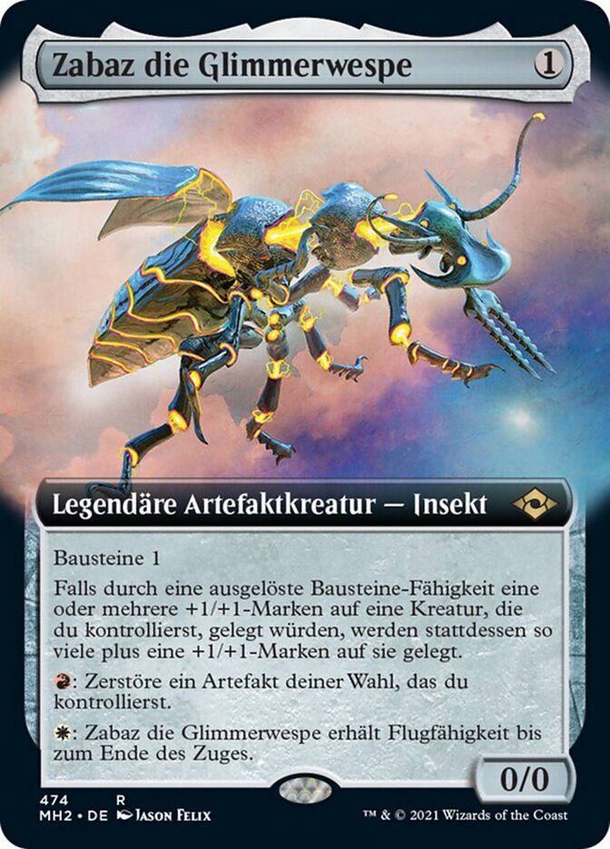 Zabaz die Glimmerwespe