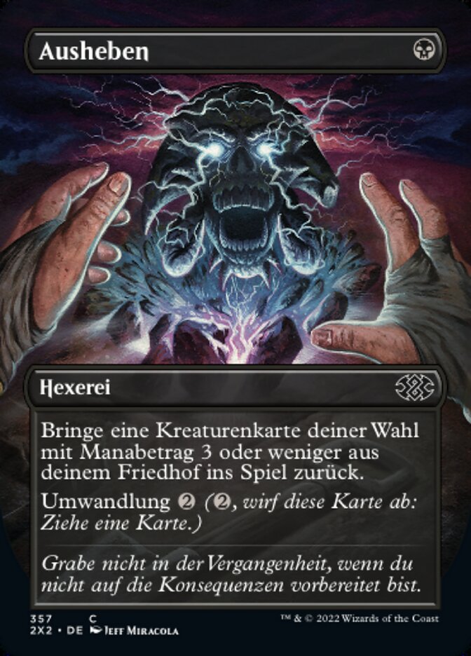 Ausheben