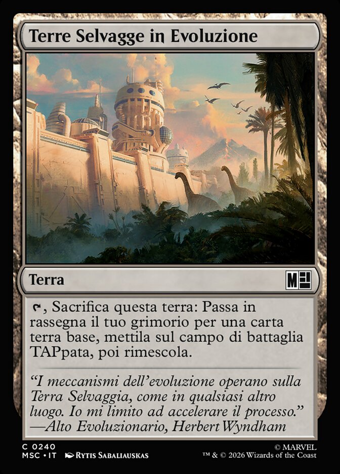 Terre Selvagge in Evoluzione