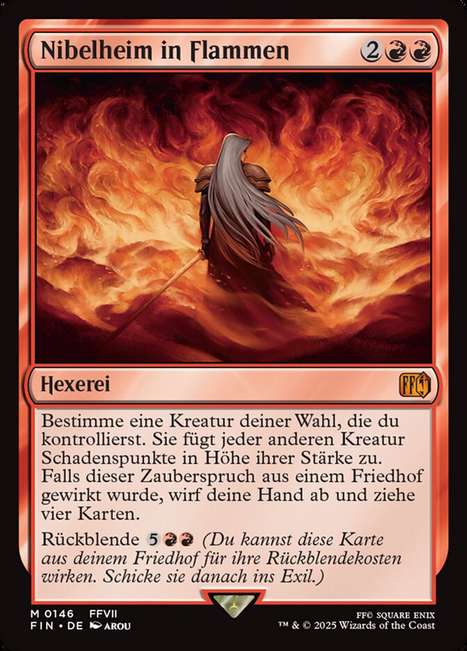 Nibelheim in Flammen