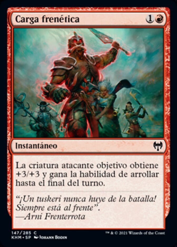 Carga frenética
