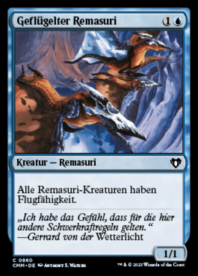 Geflügelter Remasuri